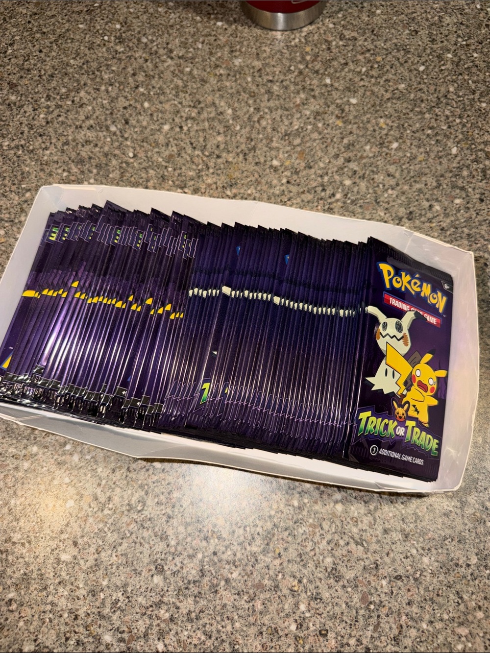 Pokemon trick or trade 82 packs sealed cards